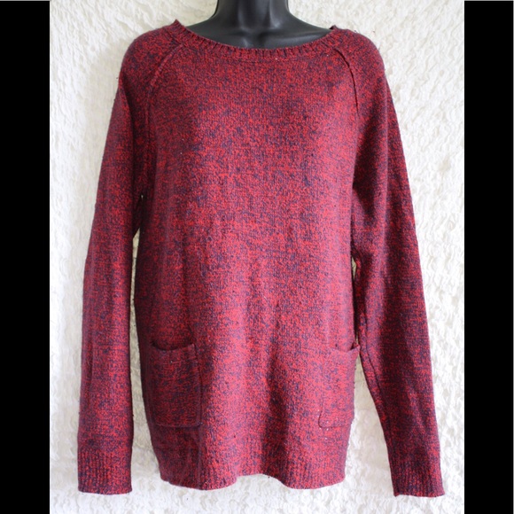 • GAP • Women’s Oversized Soft Red Sweater - Picture 1 of 6